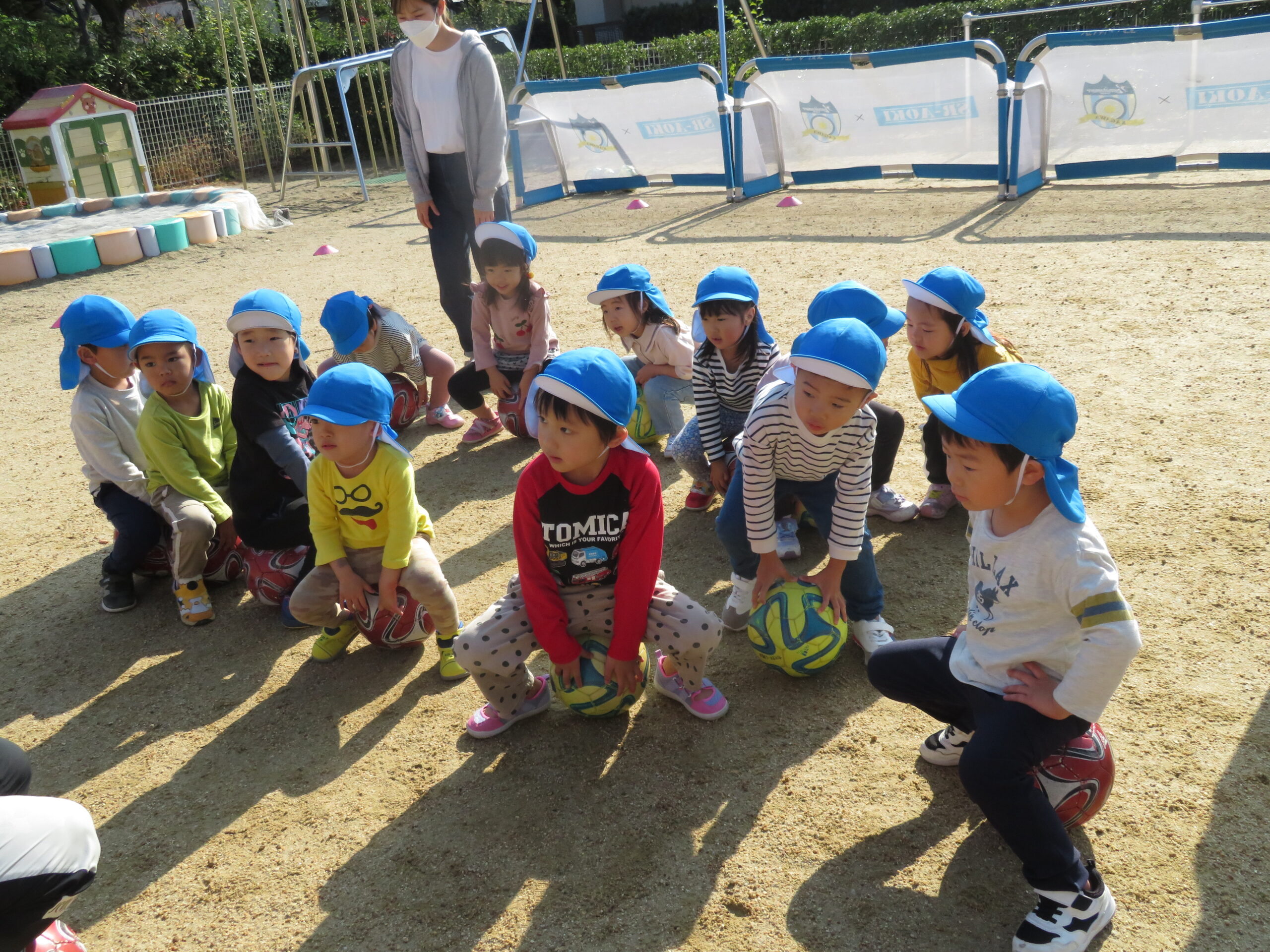 初めてのサッカー教室